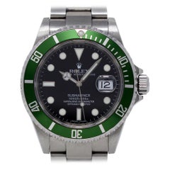 Rolex Submariner 16610 Green 50th Anniversary 2008 Box/Paper/Warranty #450-1