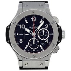 Hublot Big Bang Chronograph 301.SX.130.RX Steel Rubber Box/Paper/Warranty #487-2