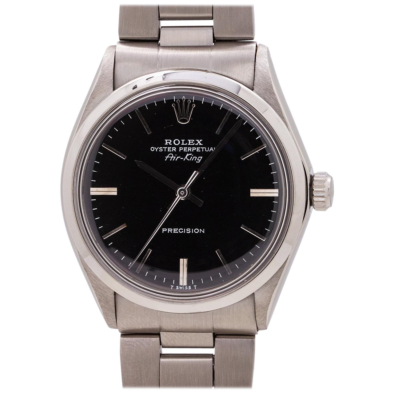 Rolex Stainless Steel Oyster Perpetual Airking Ref 5500, circa 1972