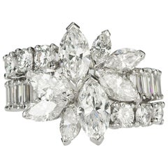 Stunning Platinum Diamond Ring