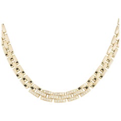 Cartier Diamond Panthere Maillon Necklace