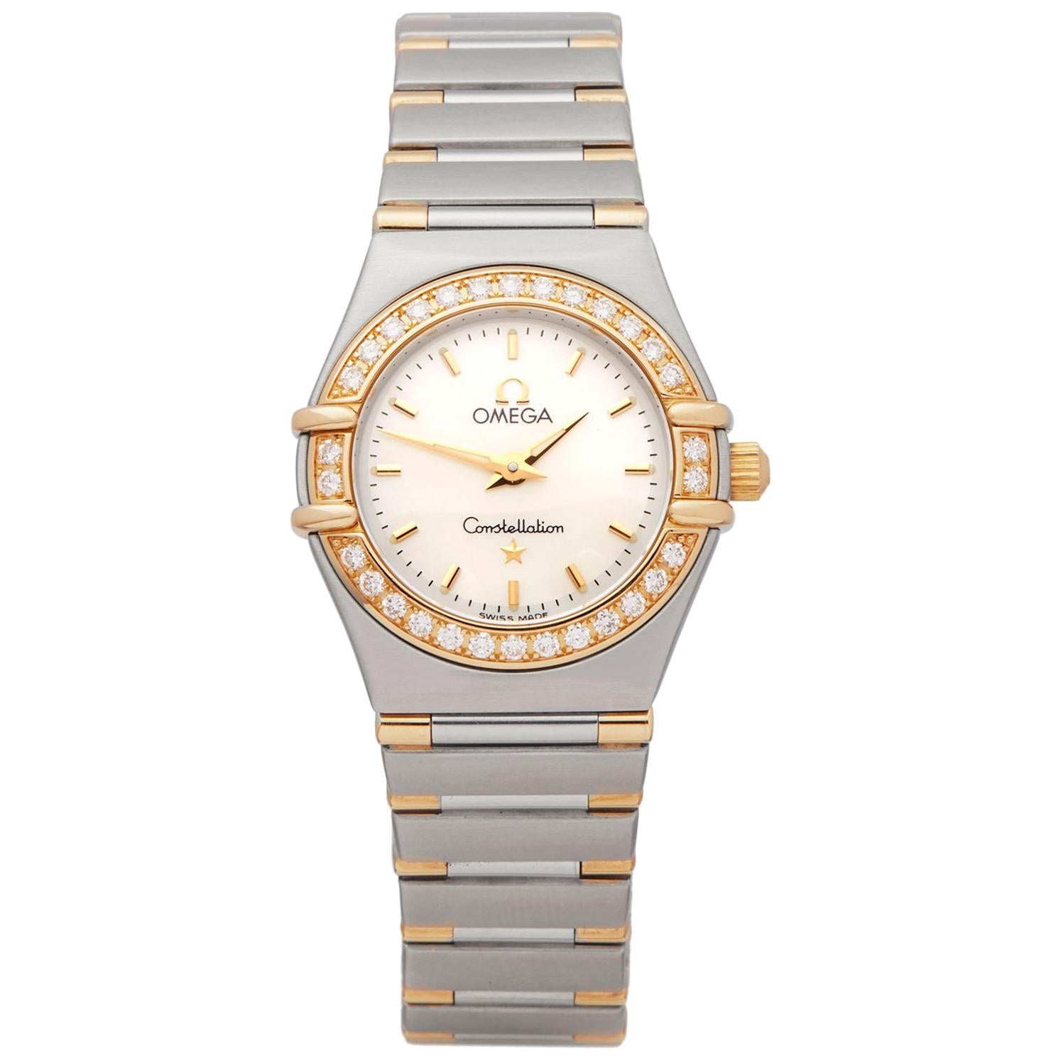 Omega Constellation Stainless Steel and 18K Yellow Gold 1277.3 Wristwatch