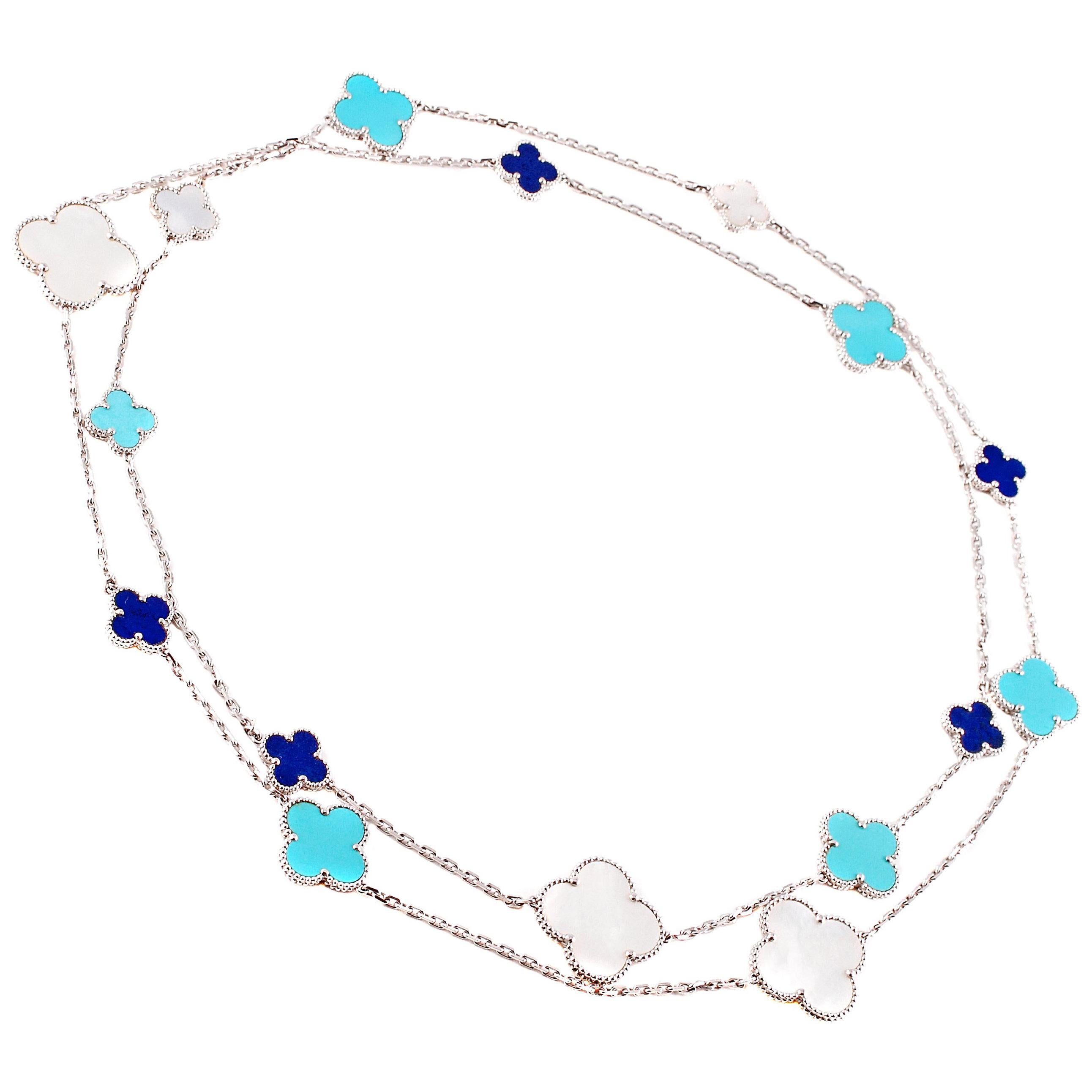 Van Cleef & Arpels Special Limited Edition Alhambra Magic Necklace