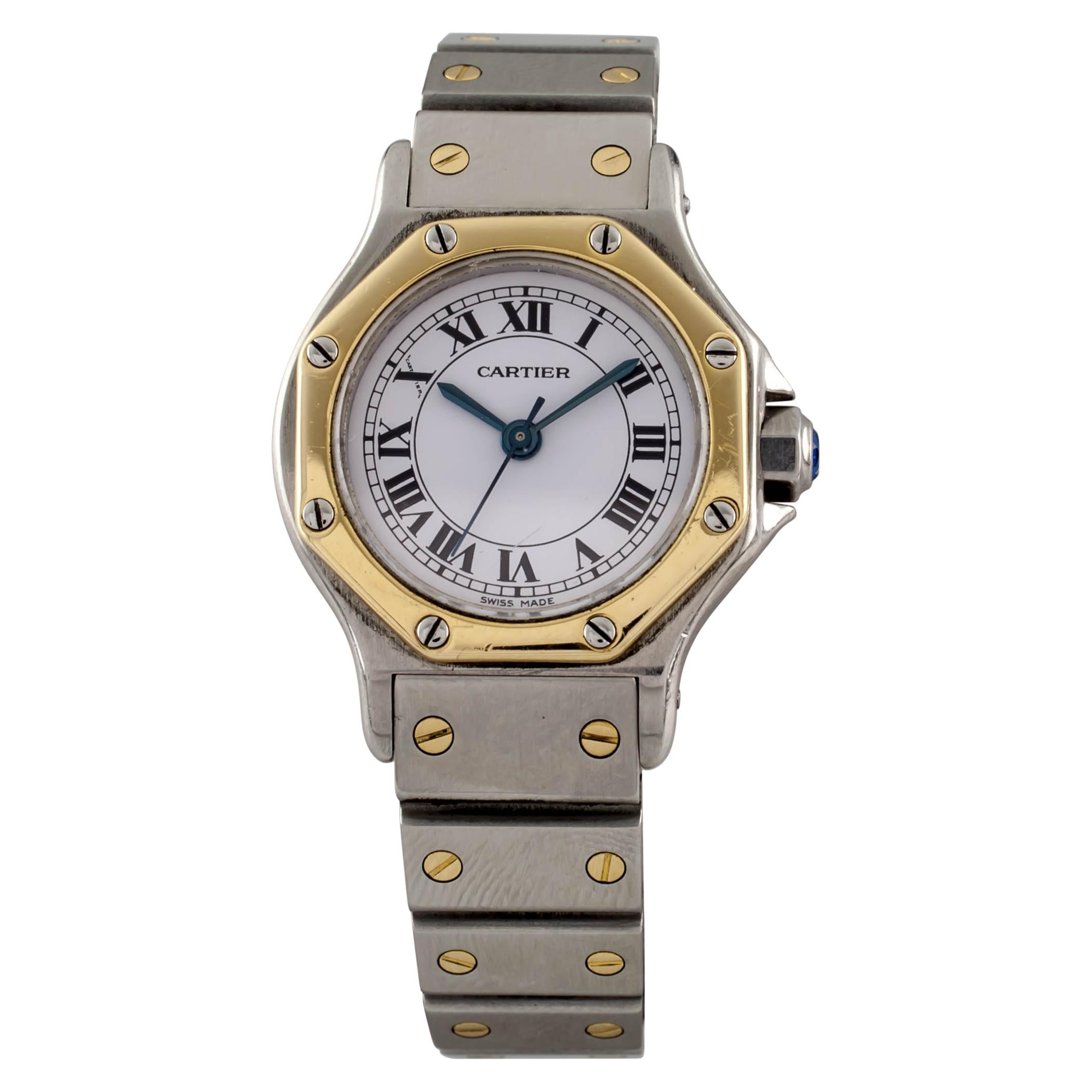 cartier santos octagon watch price