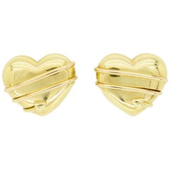 Tiffany & Co. Cupid Collection Heart Earrings