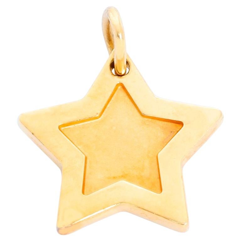Tiffany & Co. Yellow Gold Star Charm