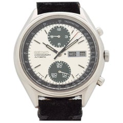 Retro Seiko Panda Day-Date Chronograph Reference 6138-8020 Watch, 1977