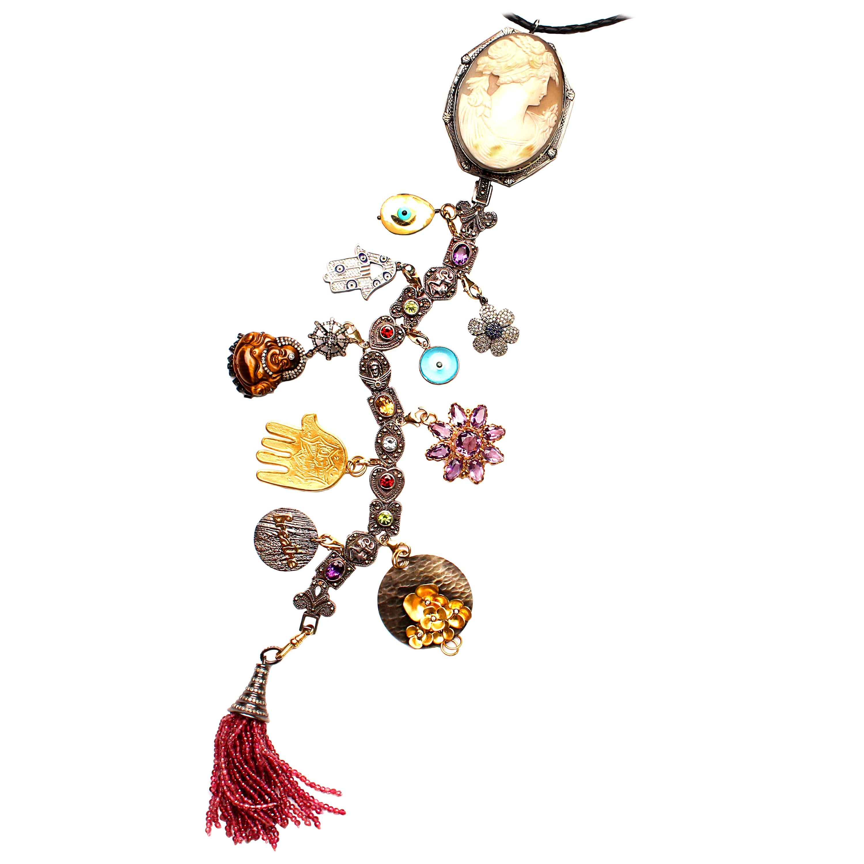 Clarissa Bronfman 'Empire of the Senses' Symbol Tree Necklace