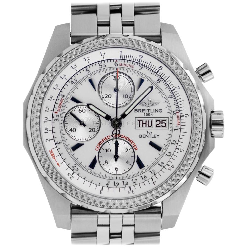 Breitling A13363 Bentley GT Racing A1336313/A575 Artic White Swiss ...