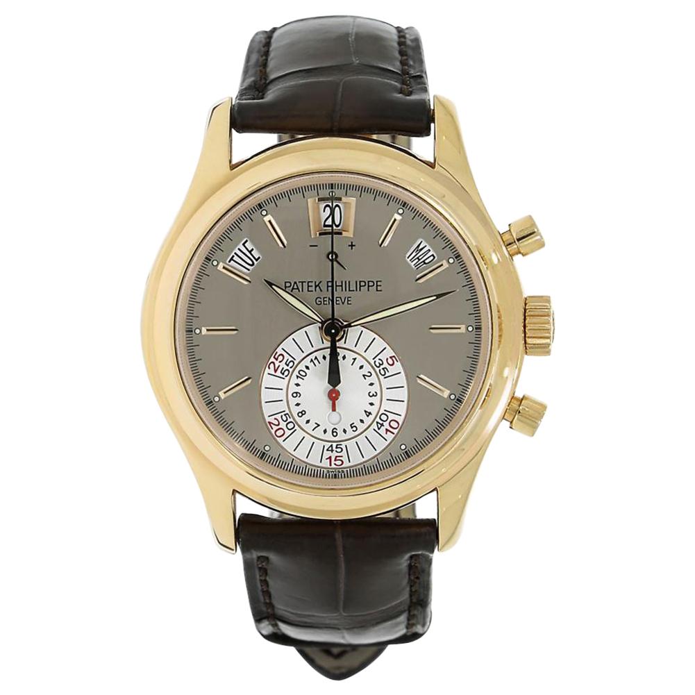 Patek Philippe Complications Annual Calendar Chronograph Watch 5960R-001 For Sale