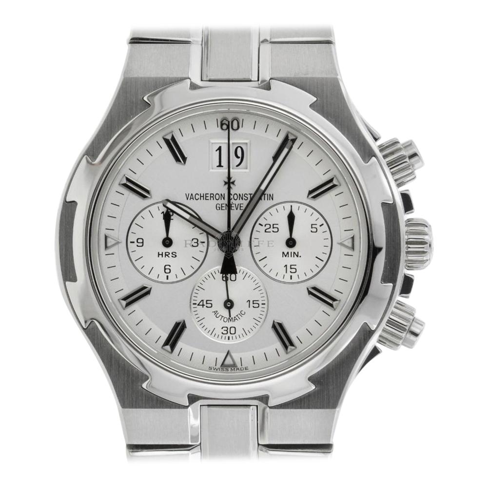Vacheron Constantin 49140 Overseas Chronograph Stainless Steel Swiss Automatic For Sale