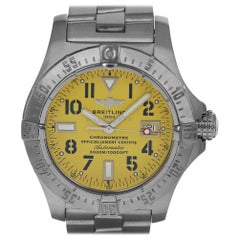 Breitling A17330 Avenger Seawolf Yellow A1733010/I513 Automatic Box and Papers