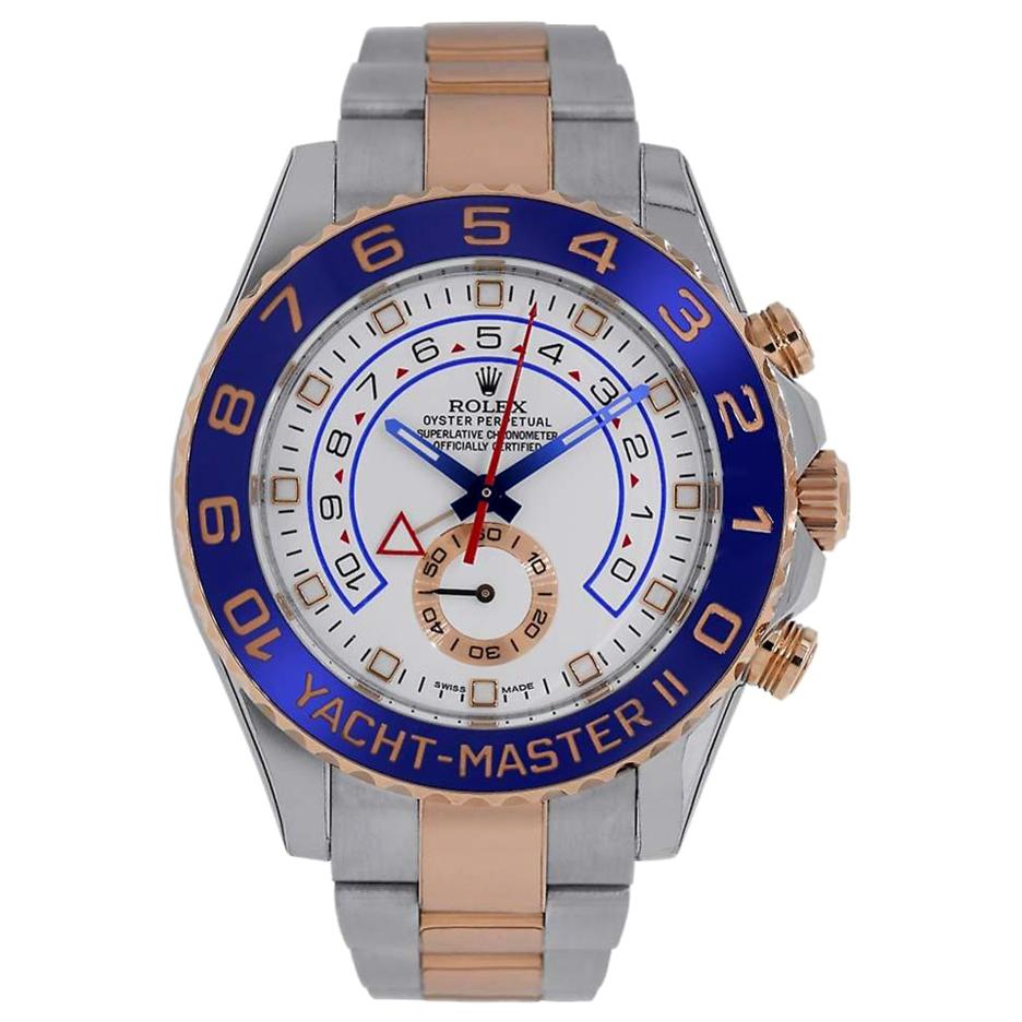 Rolex Yacht-Master II Steel and 18 Karat Rose Gold Watch 116681