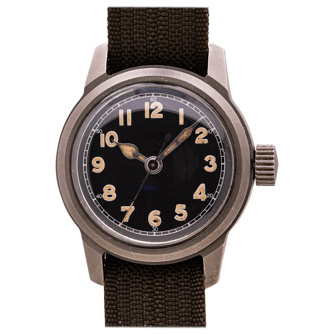 Elgin U.S. Government Issued WWII Era Watch