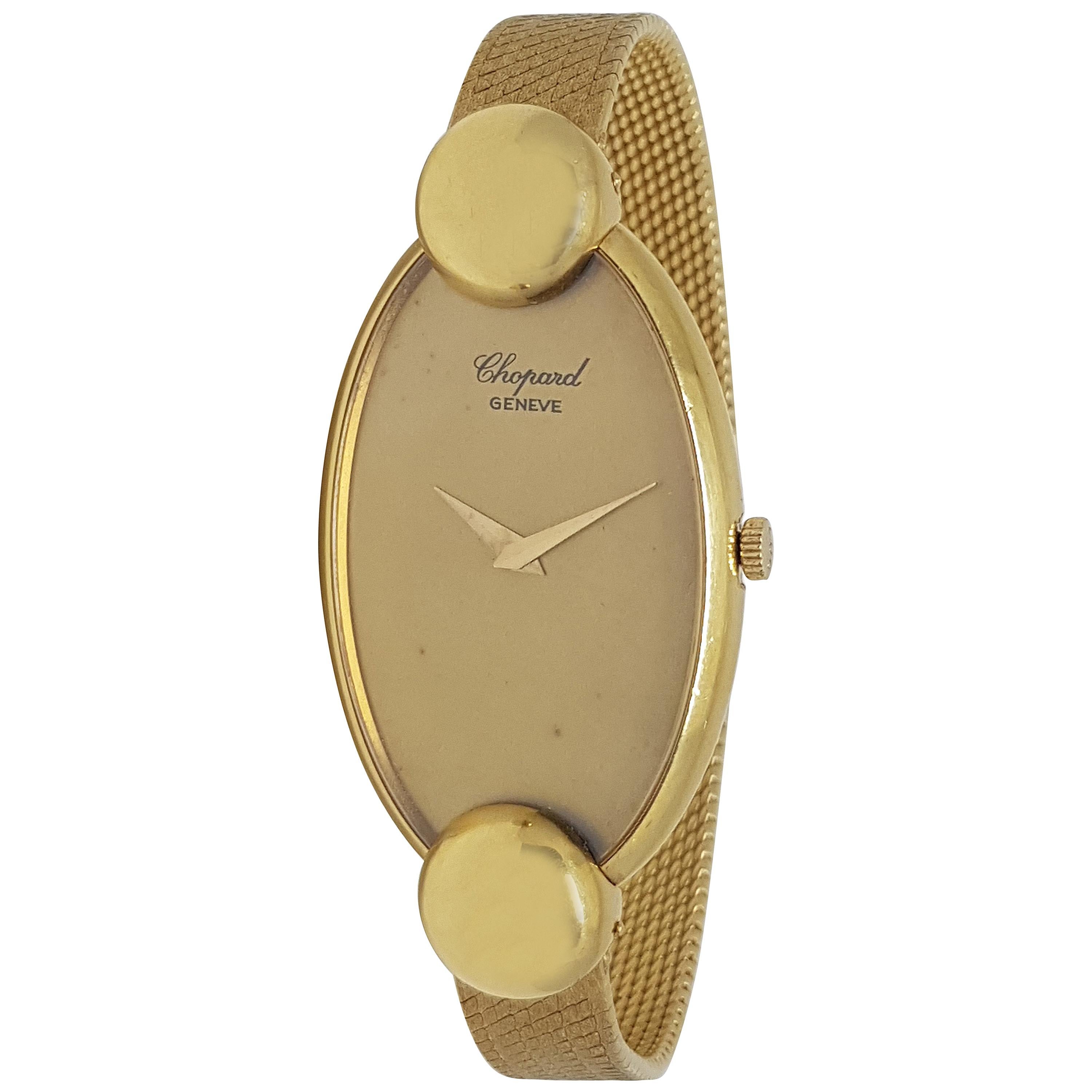 Chopard 18 Karat Yellow Gold Vintage Ladies Watch