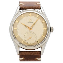 Vintage Omega Reference 2892-2-SC Stainless Steel Watch, 1956