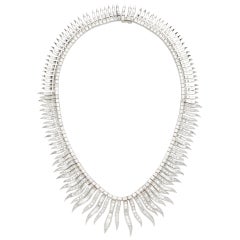Collar de diamantes articulado