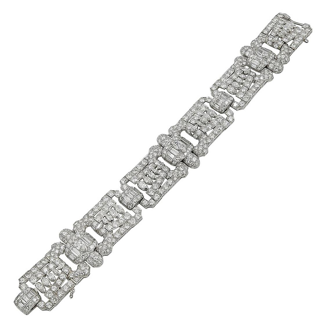 1950s Oscar Heyman Diamond Bracelet