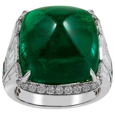 Colombian Emerald, Diamond Toi Et Moi Ring For Sale at 1stDibs ...