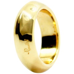 Pomellato 18 Karat Yellow Gold Solid Ring Iconic and Classic Pomellato