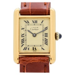 Vintage Cartier Tank Must de Ladies Watch, 1980s