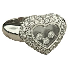 Chopard Happy Diamonds White Gold Heart Ring 82/3185-20