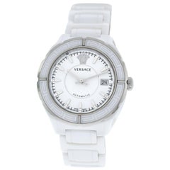 Used New Versace DV One Ceramic Diamond Automatic Date Watch
