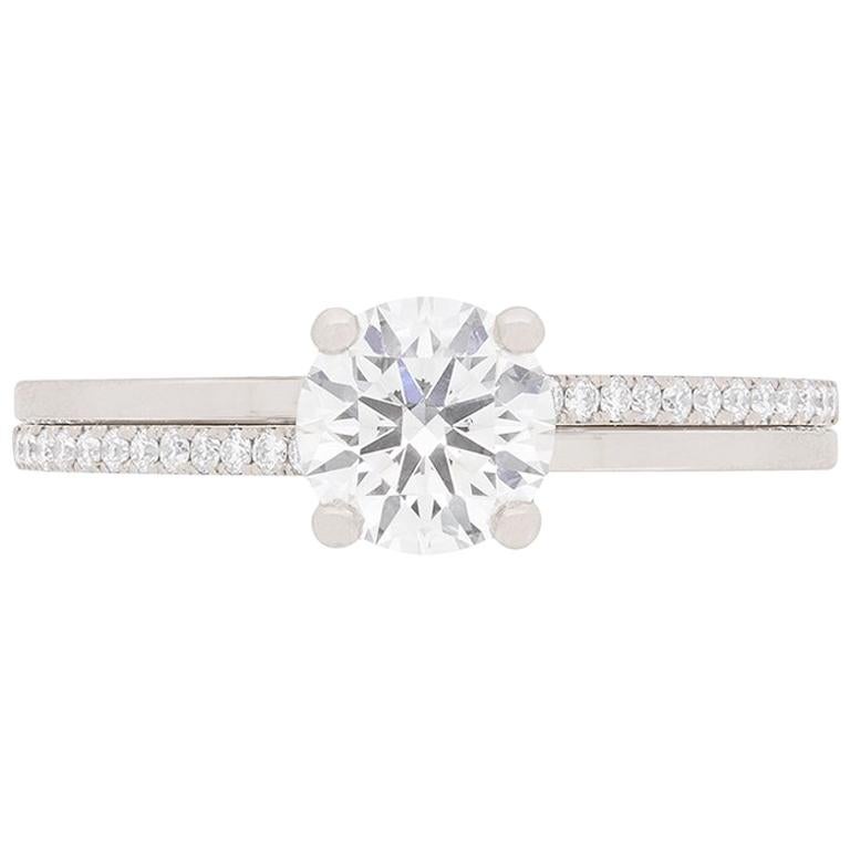 DeBeers ‘Promise’ Solitaire Engagement Ring