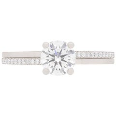 DeBeers ‘Promise’ Solitaire Engagement Ring