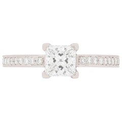 Tiffany & Co. ‘Grace’ Princess Cut Diamond Ring