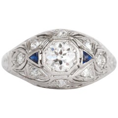 .50 Carat Diamond Platinum Engagement Ring