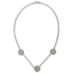 Bulgari Bulgari Diamond White Gold Necklace