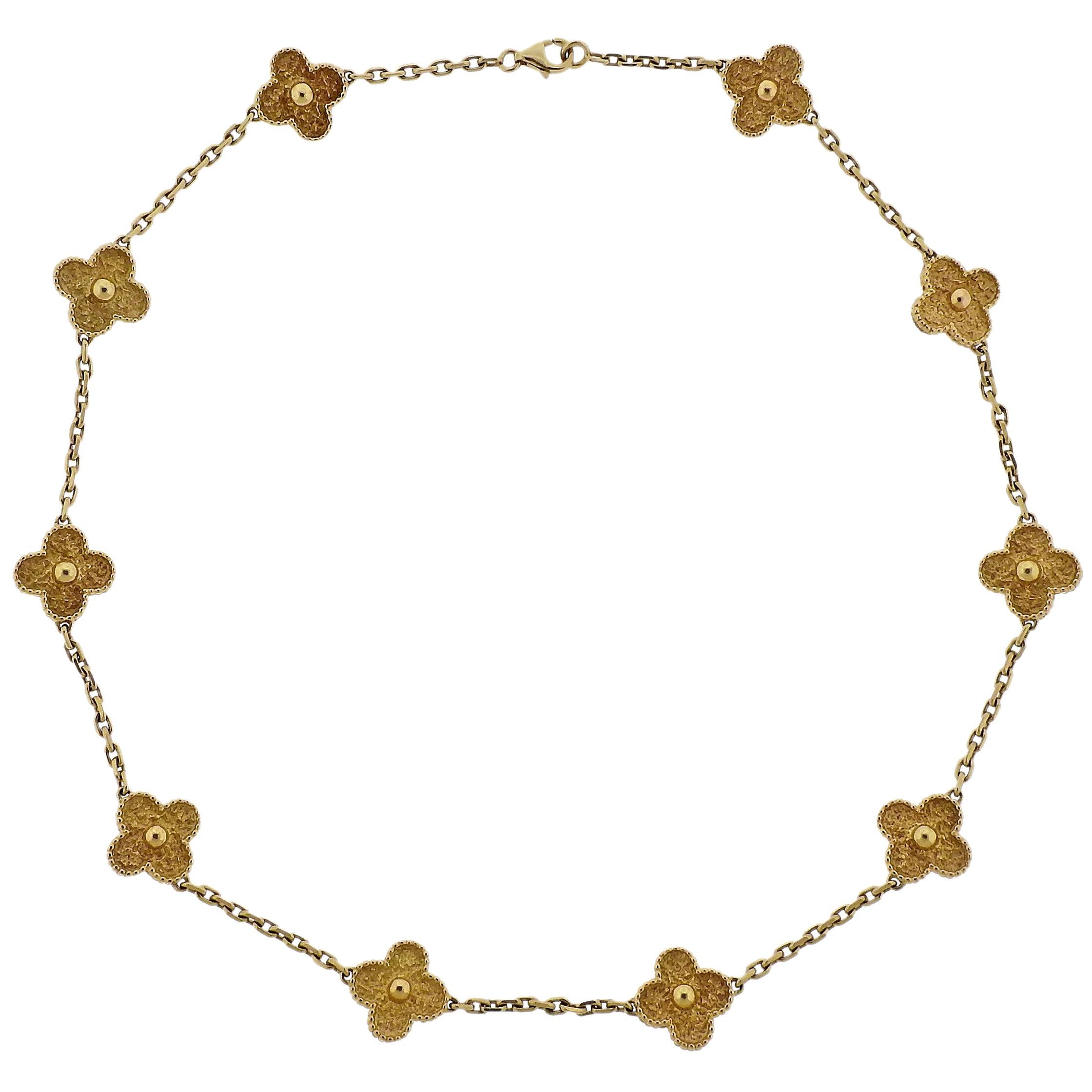 Van Cleef and Arpels Vintage Alhambra 
