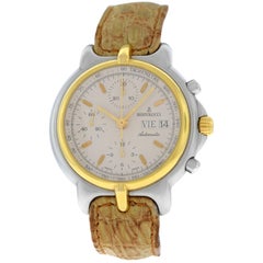 Men's Bertolucci Pulchra Steel Gold Automatic Chrono Watch