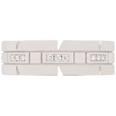 Cartier Tank Francaise Diamond Set Wedding Band