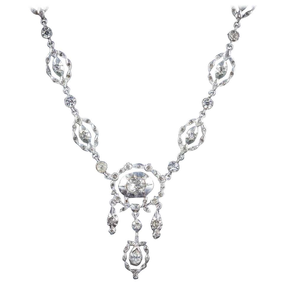 Diamond, Vintage and Antique Necklaces - 18,375 For Sale at 1stdibs ...