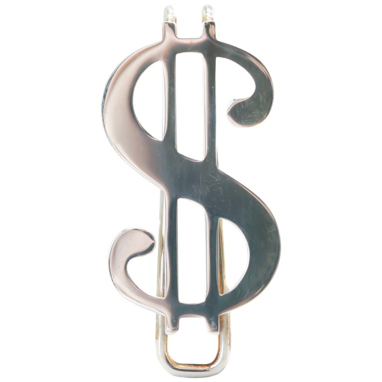 Tiffany and Co. Dollar Sign Money Clip at 1stDibs | tiffany dollar sign  money clip, tiffany money clip, money clip dollar sign