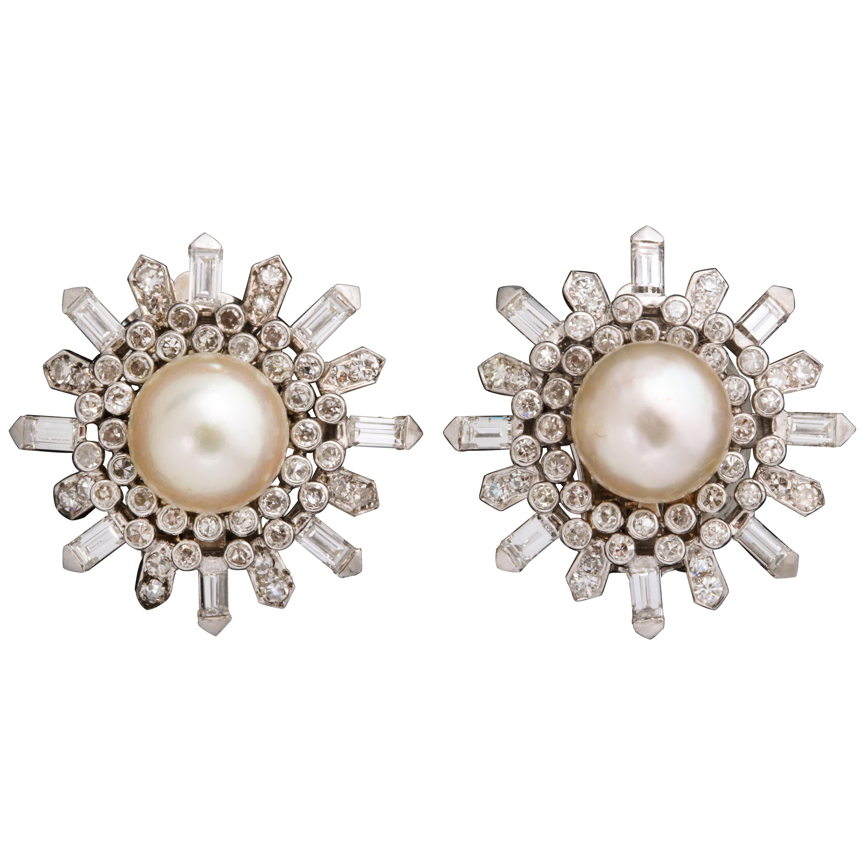 Van Cleef & Arpels Pearl Earrings For Sale