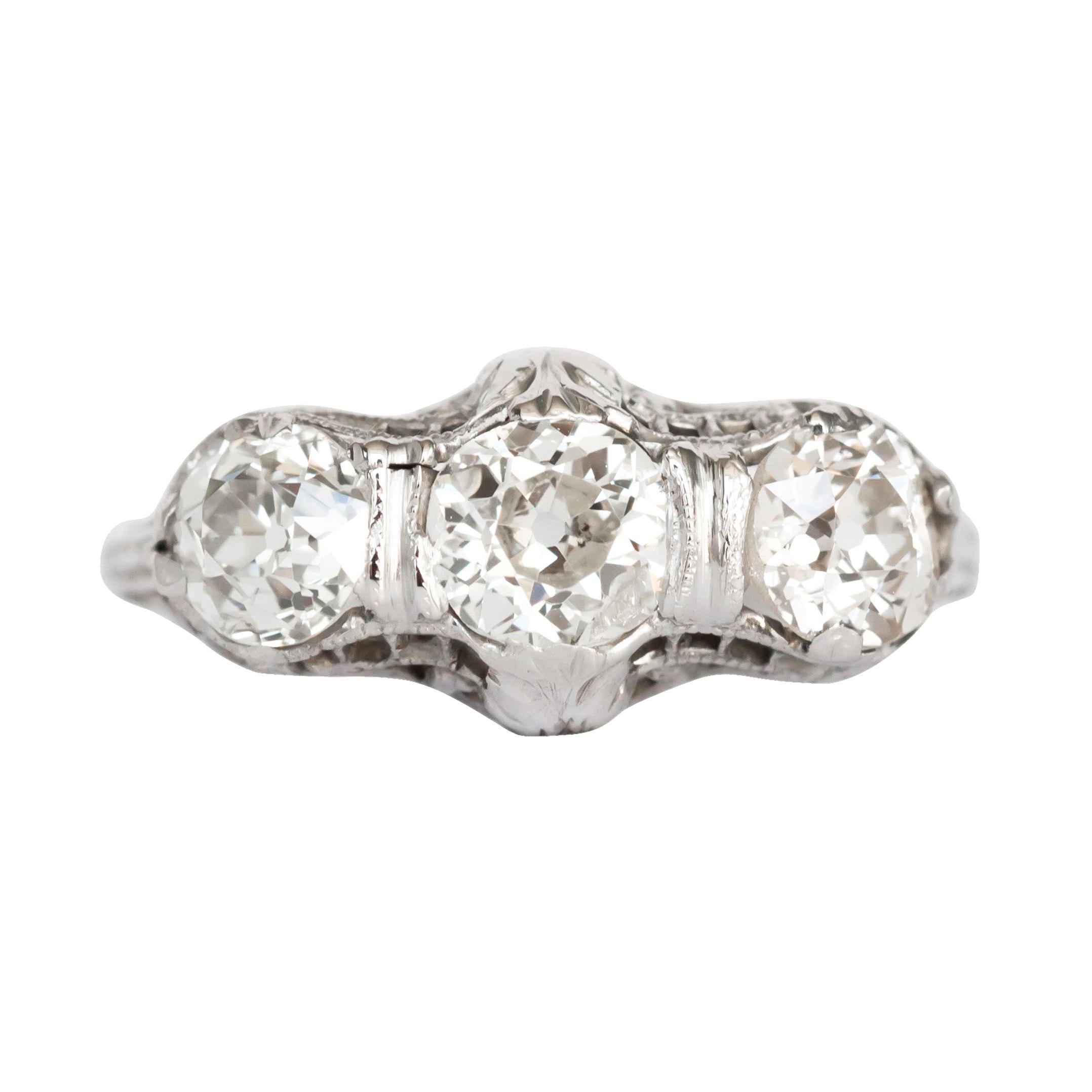 .56 Carat Diamond White Gold Engagement Ring