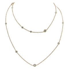 Tiffany & Co. Elsa Peretti Diamonds by the Yard Necklace