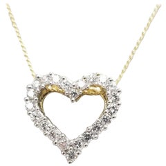 Diamond Heart Pendant