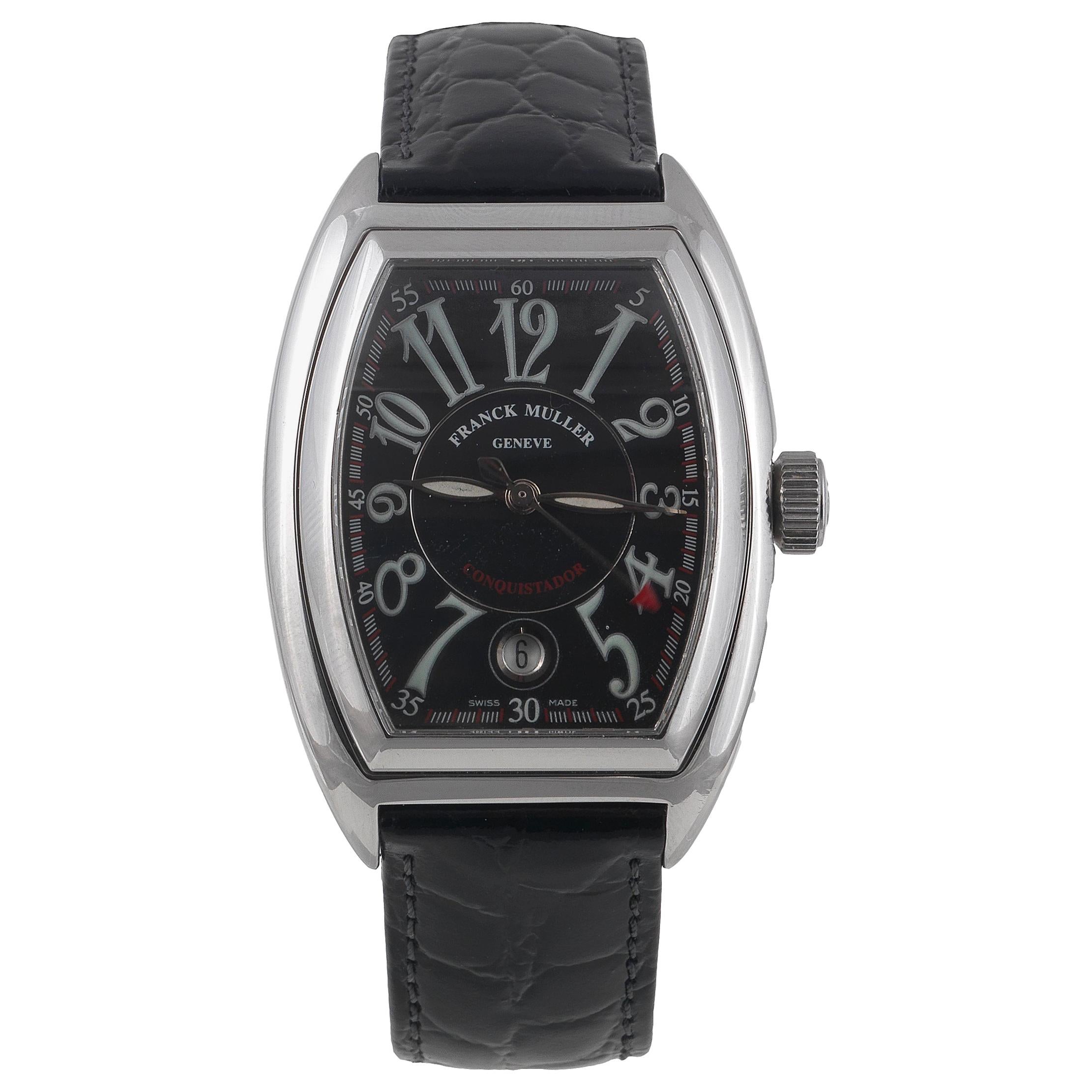 Franck Muller Ref. 8005 Conquistador Stainless Steel Wristwatch
