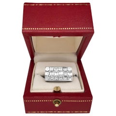 Cartier Platinum and Diamond Ring