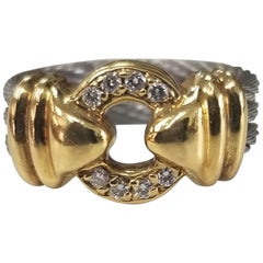 "Philipe Charriol" 18 Karat Diamond Ring