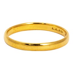 Vintage 22 Carat Gold Band