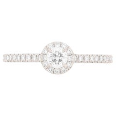 Tiffany & Co. Soleste Diamond Halo Ring