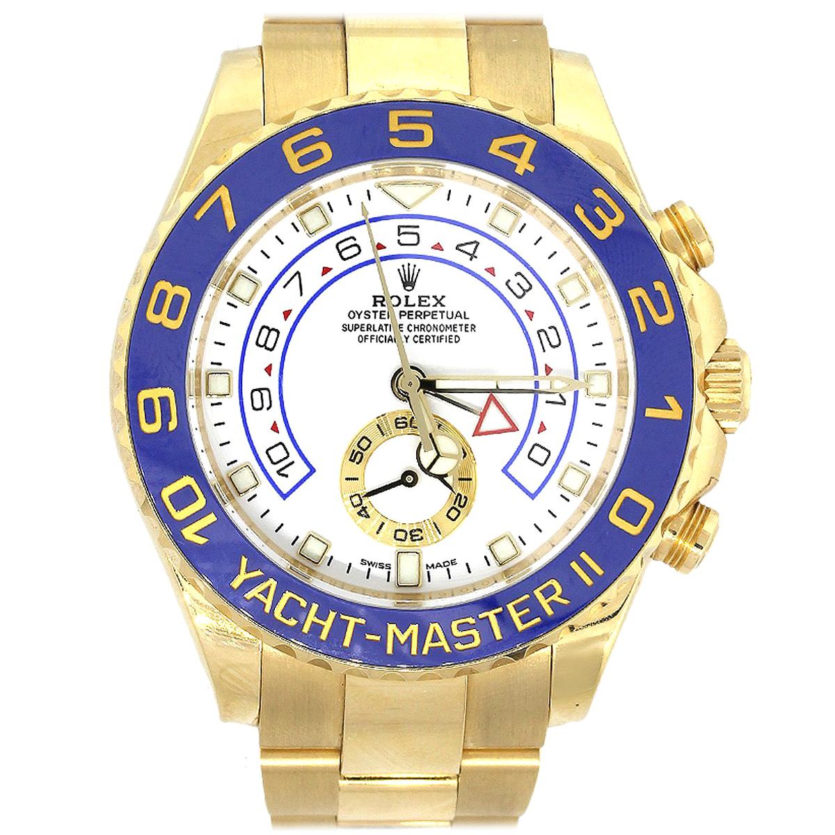 Rolex 116688 Yacht-Master II White Dial Watch