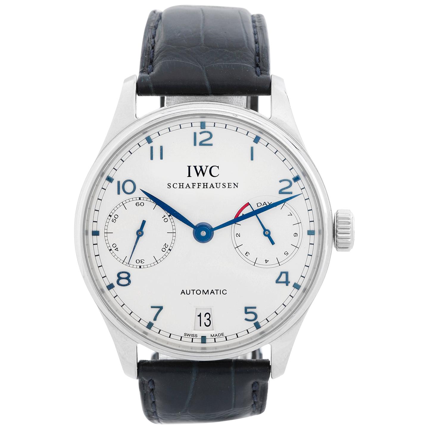 IWC Portugieser Stainless Steel Men's Watch IW500705