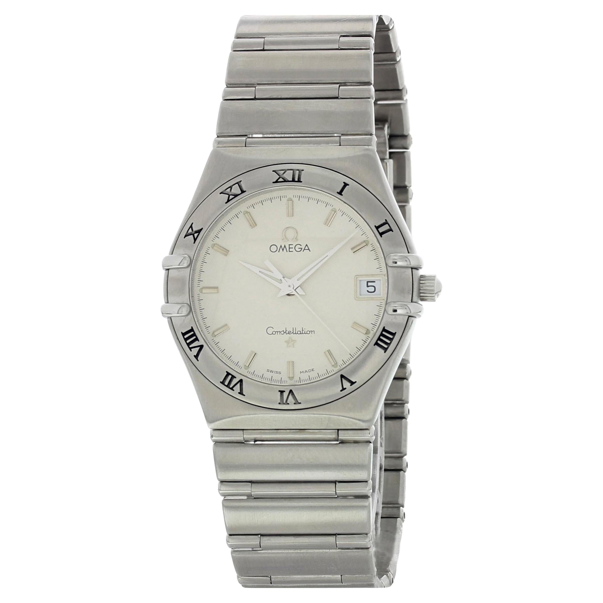 Omega Constellation Stainless Steel Ladies Watch