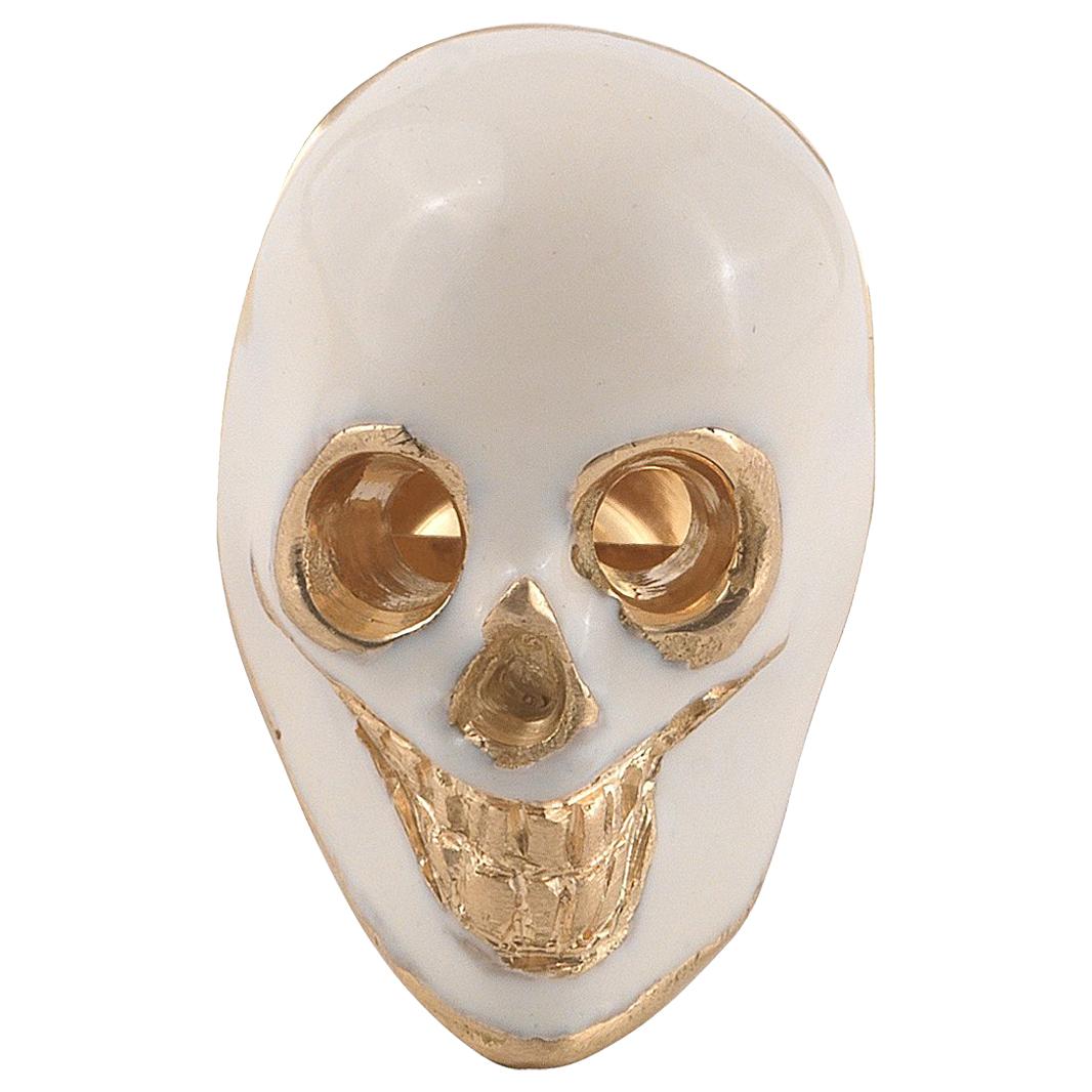 18 Karat Yellow Gold Akoya Pearl Lapel Pin For Sale at 1stDibs